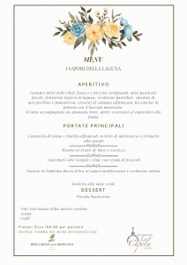 Menu I Sapori della Laguna