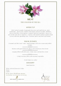Menu The colours of the Sea (3)