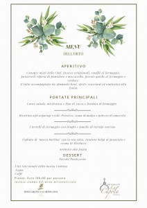 Menu dell'Orto