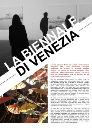 The Venice Biennale of Art