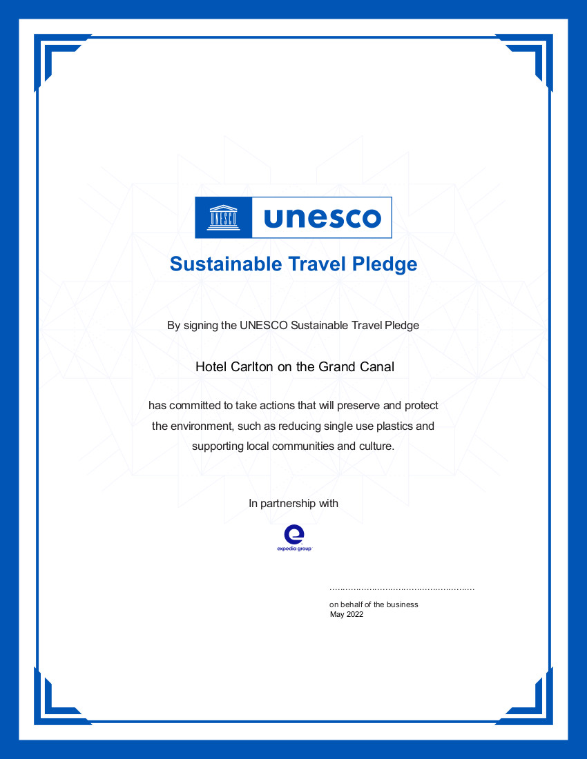 travel for life pledge certificate