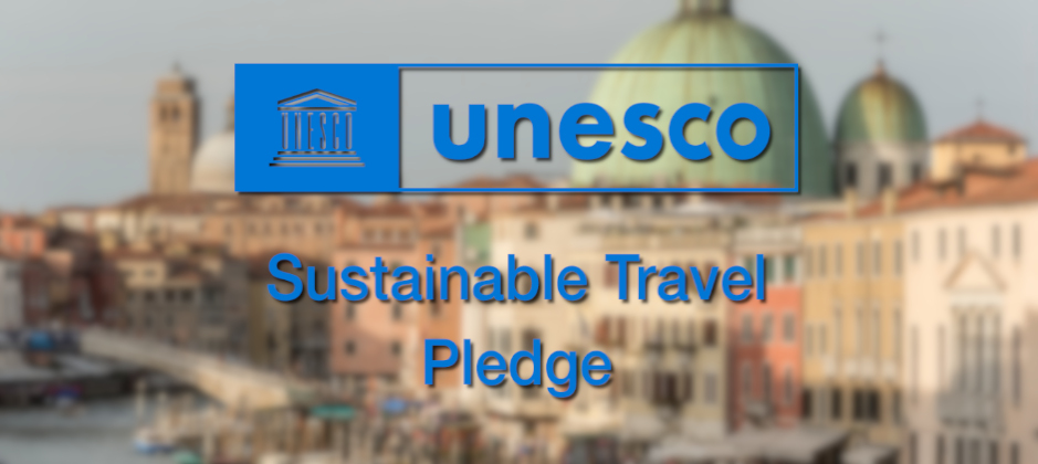 Unesco Sustainable Travel Pledge